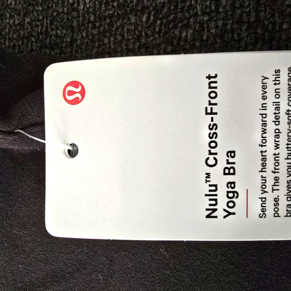 lululemon athletica Black Sports Bra Size 8 - Picture 3 of 6